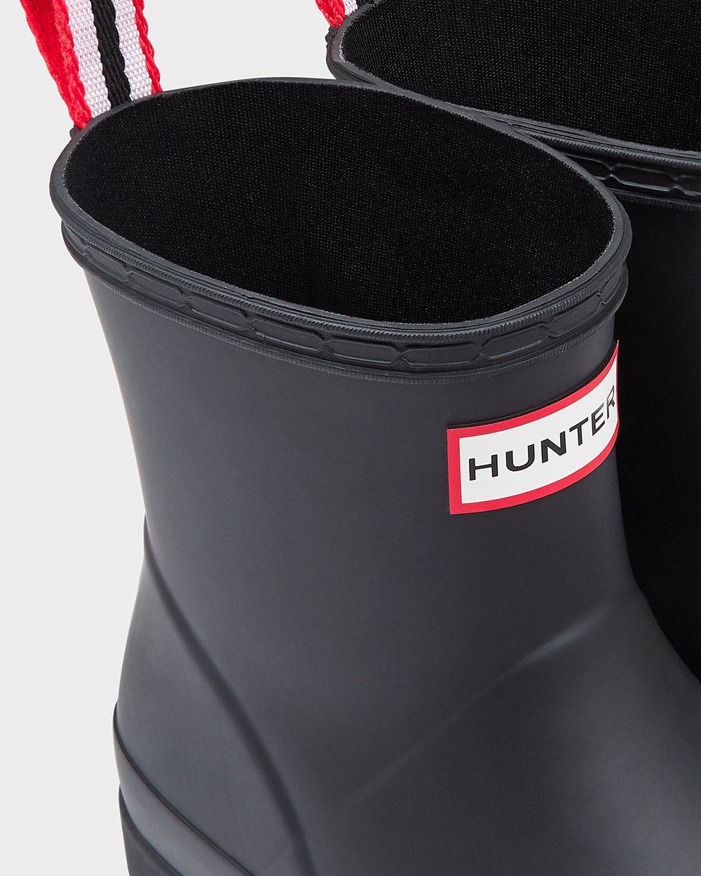 Women Hunter Original Short Rain | Play Boots Black | NZ-15278-TLJA